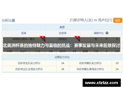 北美洲杯赛的独特魅力与面临的挑战：赛事发展与未来前景探讨